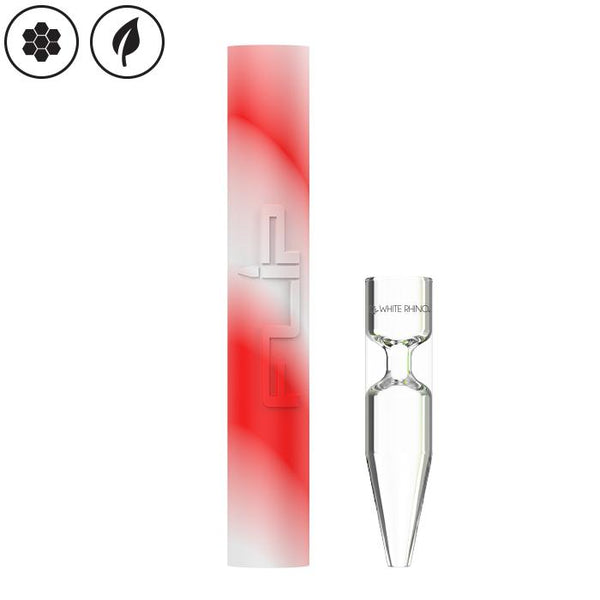 White Rhino Flip Chillum To Straw Pyrex